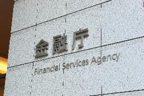 Financial Services Agency sign and logo